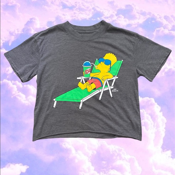 The Simpsons BART Crop Top - Picture 2 of 4